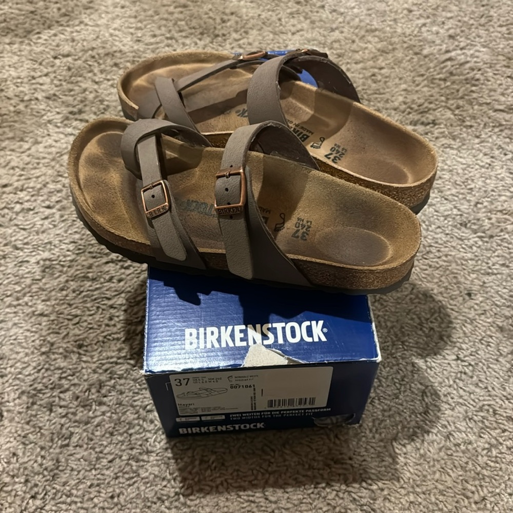Birkenstock Mayari in 37 EU in Mocha